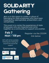 Solidarity Gathering poster - text 